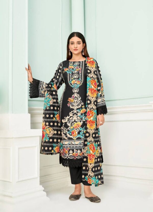 Jash Qurbat Vol 5 Mix Cotton Dress Material Catalog Wholesale Collection - Image 5