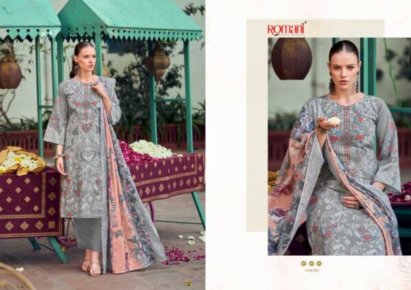 Romani Needle Wonder Soft Cotton Digital Printed Dress Material Catalog Wholesale Collection - Image 2