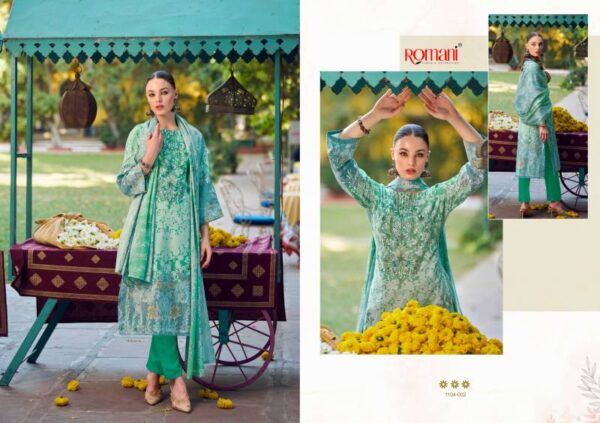 Romani Needle Wonder Soft Cotton Digital Printed Dress Material Catalog Wholesale Collection - Image 3