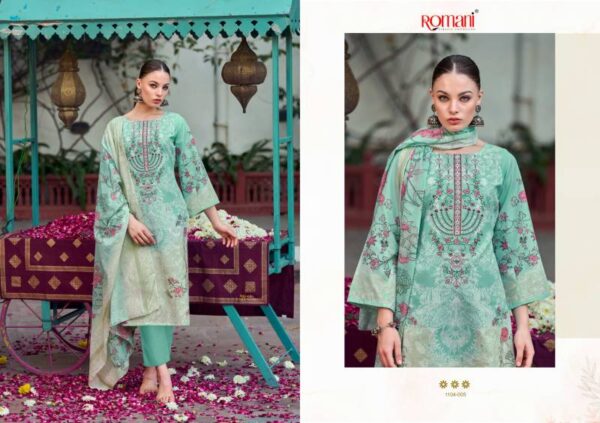 Romani Needle Wonder Soft Cotton Digital Printed Dress Material Catalog Wholesale Collection - Image 6