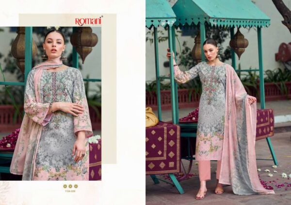 Romani Needle Wonder Soft Cotton Digital Printed Dress Material Catalog Wholesale Collection - Image 8