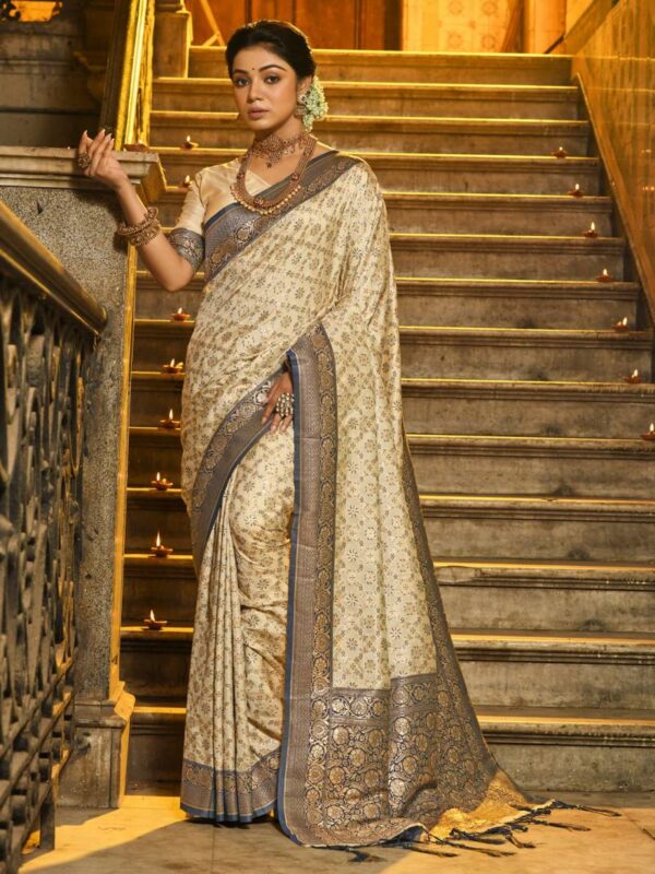 Astita Rajvastra Banarasi Silk Designer Sarees Catalog Wholesale Collection - Image 2