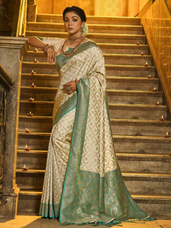 Astita Rajvastra Banarasi Silk Designer Sarees Catalog Wholesale Collection - Image 5