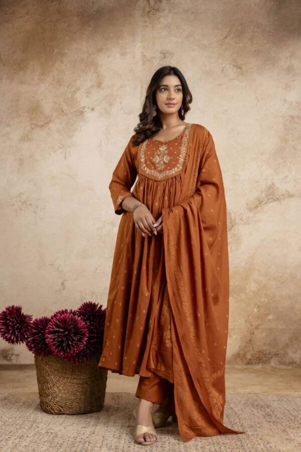 Naisha K 38 Mul Cotton With Lining Kurti Bottom With Dupatta Catalog Wholesale Collection