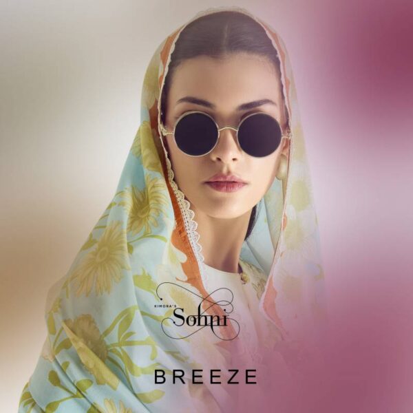 Kimora Sohni Breeze Lawn Cotton Digital Printed Salwar Suits Catalog Wholesale Collection