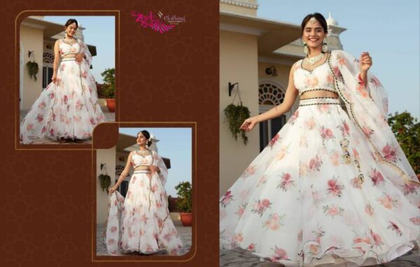 Zeel Vol 23 Digital Printed Designer Lehenga Choli Catalog Wholesale Collection - Image 5