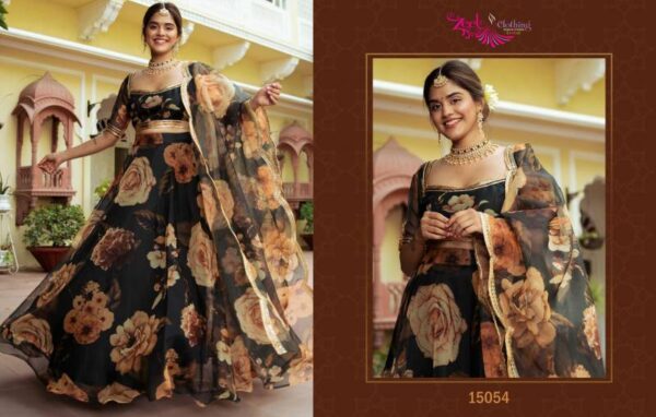 Zeel Vol 23 Digital Printed Designer Lehenga Choli Catalog Wholesale Collection - Image 8