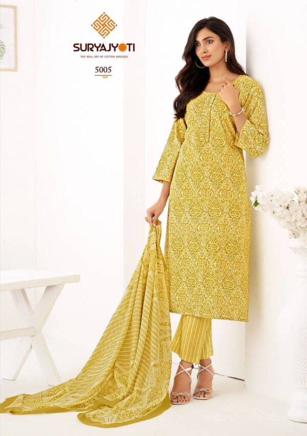 Suryajyoti Ice Look Vol 5 Cotton Printed Dress Material Catalog Wholesale Collection - Image 7