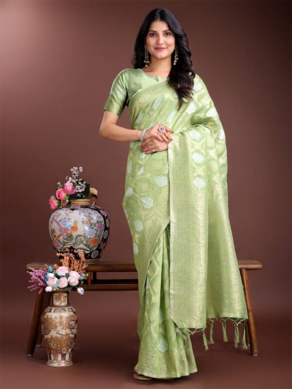 Astita Sootra Cotton With Latkan Saree Catalog Wholesale Collection - Image 2