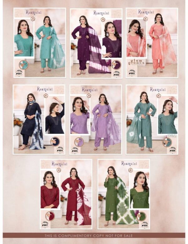 Ft Rasmalai Vatican Kurti Bottom With Dupatta Catalog Wholesale Collection - Image 10
