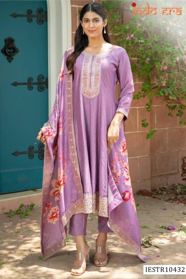 Indo Era 2571 Kurti Bottom With Dupatta Catalog Wholesale Collection - Image 3