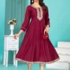 Deecee Fatima Roman Silk Kurti Catalog Wholesale Collection - Image 3