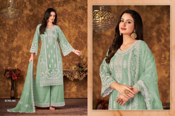 Vaani Vol 30 Net Designer Salwar Suit Catalog Wholesale Collection - Image 3