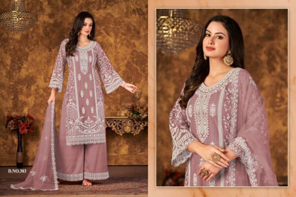 Vaani Vol 30 Net Designer Salwar Suit Catalog Wholesale Collection - Image 2