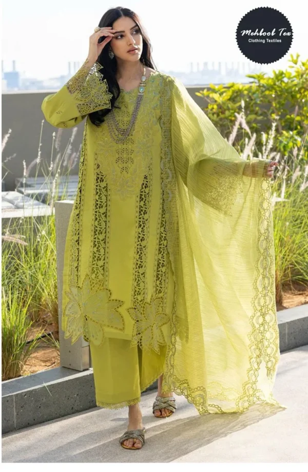 Mehboob Tex 1667 A And B Lawn Cotton Pakistani Salwar Suits Catalog Wholesale Collection