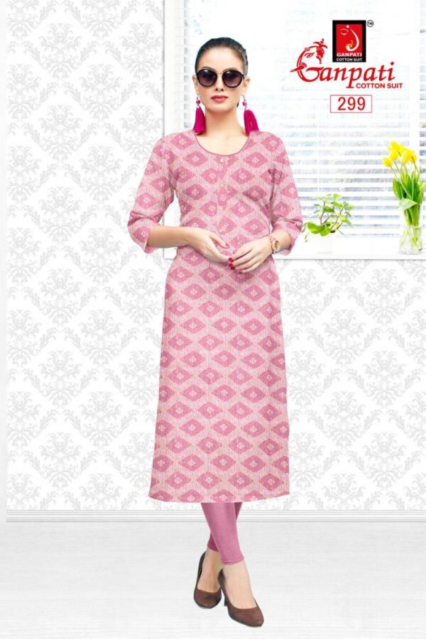 Ganpati Kalakruti Vol 1 Casual Wear Cotton Printed Kurtis Catalog Wholesale Collection - Image 16