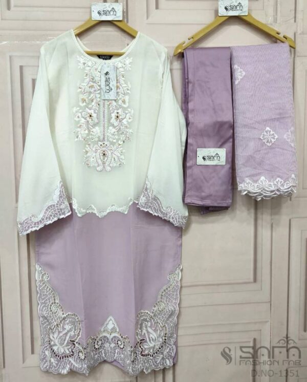 Safa Fashion Fab 1351 Tunic Pakistani Ready Made Suit Catalog Wholesale Collection - Image 2