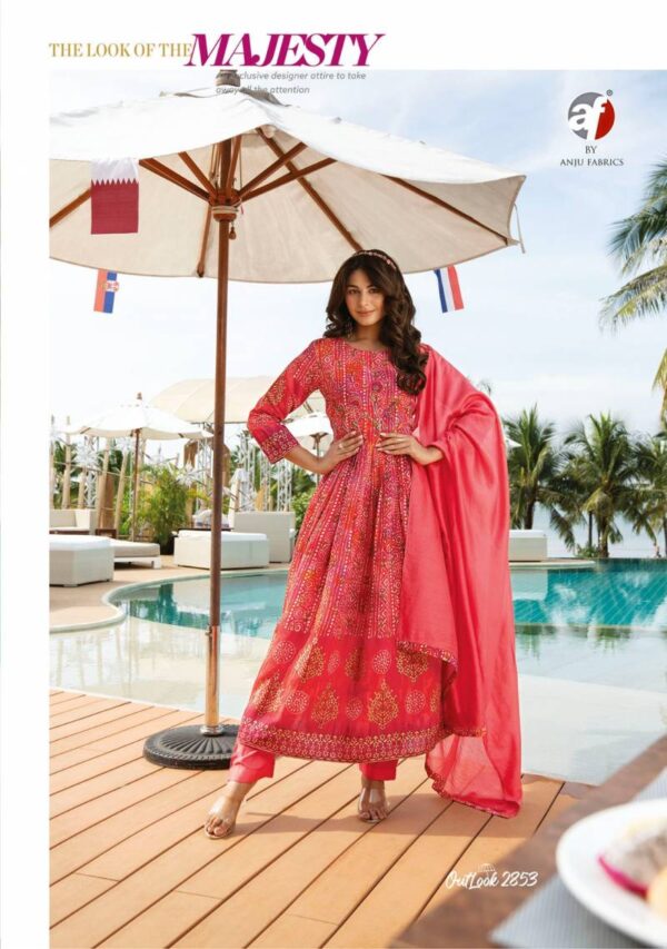 Af Outlook Viscose Blended Kurti Bottom With Dupatta Catalog Wholesale Collection - Image 7
