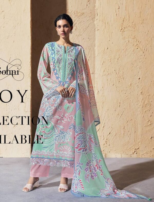 Kimora Sohni Joy Lawn Cotton Digital Printed Salwar Suits Catalog Wholesale Collection