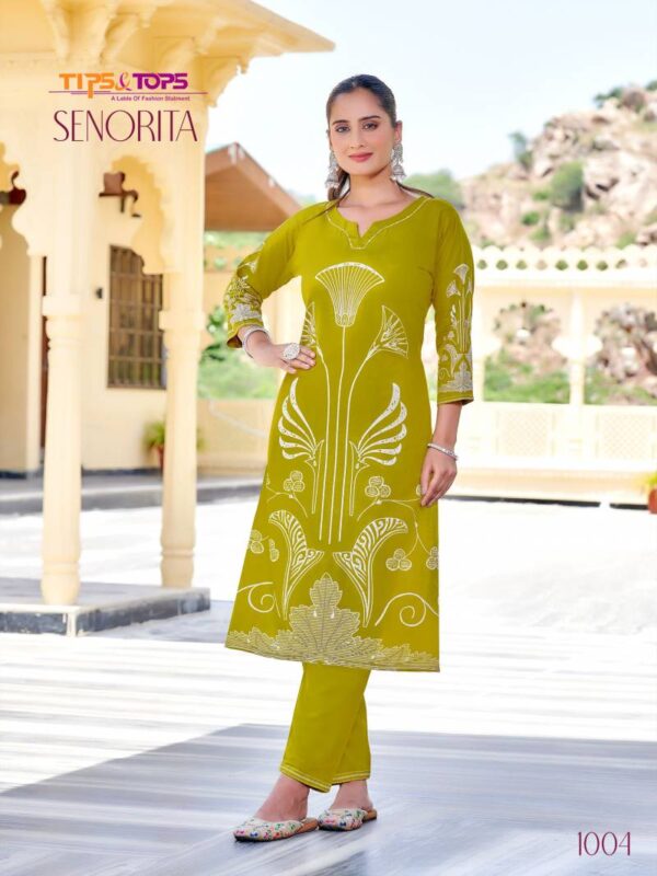Tips And Tops Senorita Co Ord Set 1 German Rayon Western Catalog Wholesale Collection - Image 5