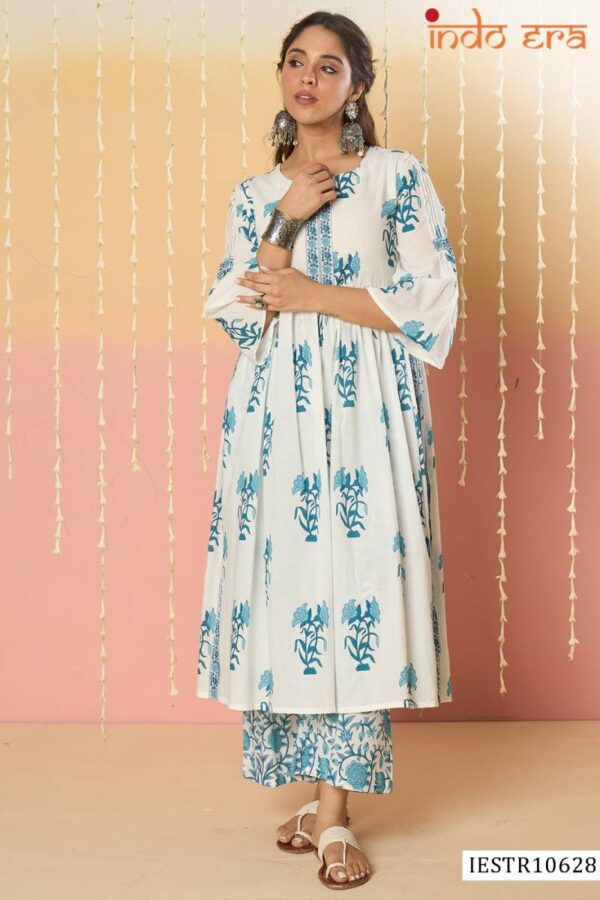 Indo Era 2573 Beautiful Cotton Printed Kurti WIth Bottom Catalog Wholesale Collection - Image 6