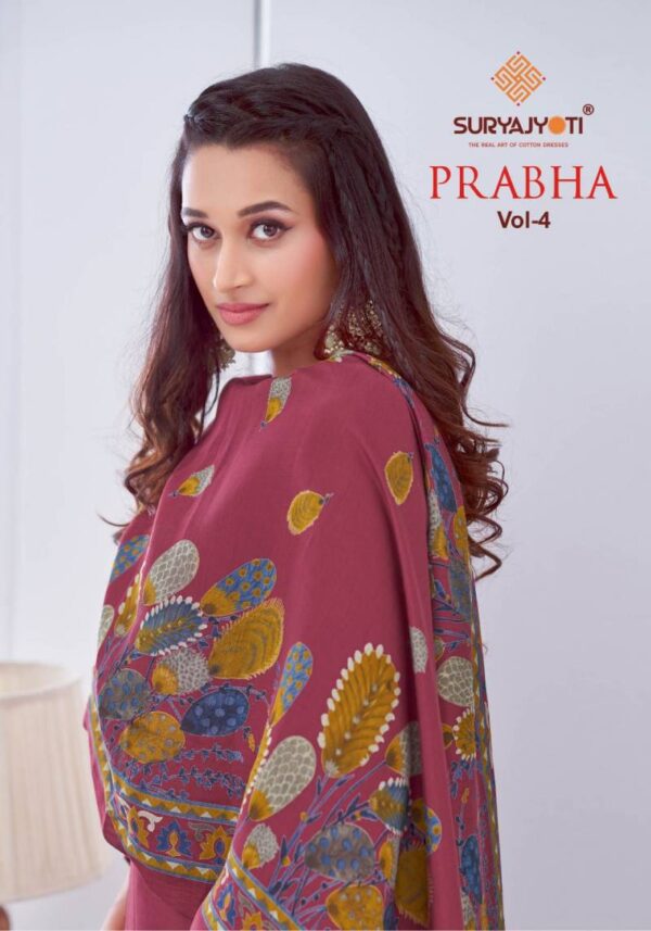 Suryajyoti Prabha Vol 4 Modal Discharge Printed Dress Material Catalog Wholesale Collection