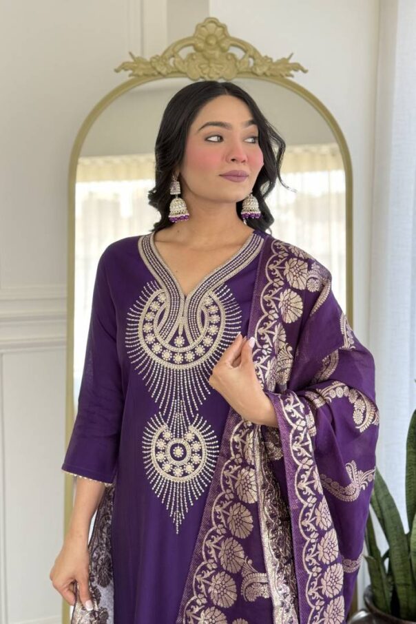 Dhruvi 302 Silk Fancy Kurti Bottom With Dupatta Catalog Wholesale Collection