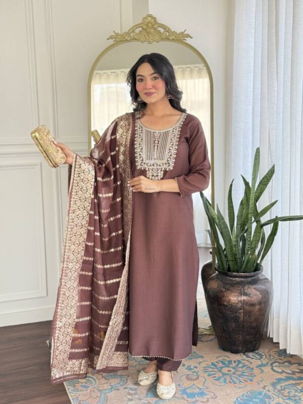 Dhruvi 306 Silk Fancy Kurti Bottom With Dupatta Catalog Wholesale Collection