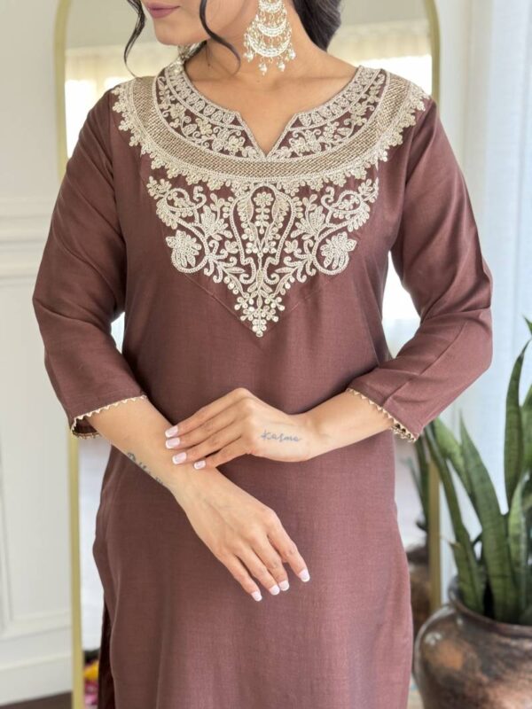 Dhruvi 307 Silk Fancy Kurti Bottom With Dupatta Catalog Wholesale Collection - Image 7