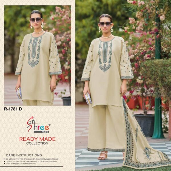 Shree R 1781 Cambric Cotton Ready Made Pakistani Salwar Suits Catalog Wholesale Collection - Image 5