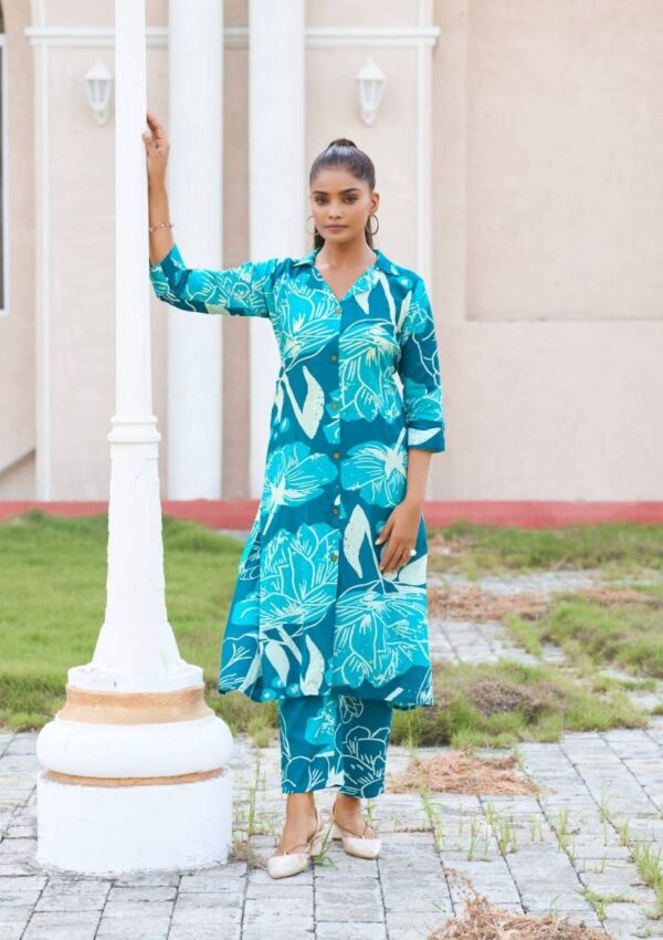 Tips And Tops Trendy Touch Vol 2 Rayon Printed Co Ord Set Catalog Wholesale Collection - Image 7