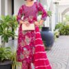 Saheli Vol 1 Rayon Foil Printed Kurti Bottom With Dupatta Catalog Wholesale Collection - Image 2
