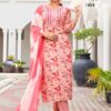 Saheli Vol 1 Rayon Foil Printed Kurti Bottom With Dupatta Catalog Wholesale Collection - Image 5