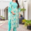 Saheli Vol 1 Rayon Foil Printed Kurti Bottom With Dupatta Catalog Wholesale Collection - Image 6