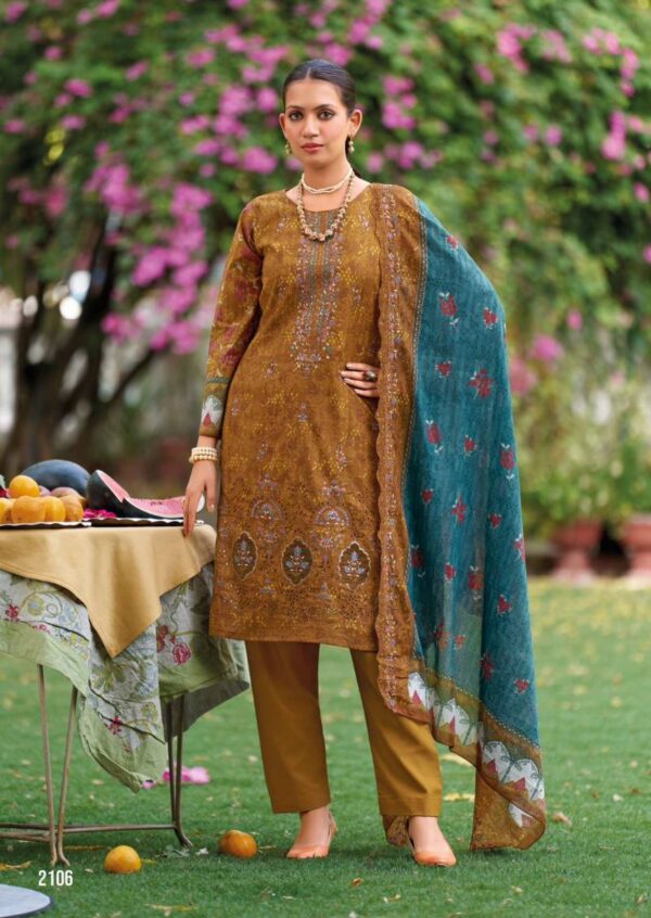 Shree Bin Saeed Lawn Collection Vol 21 Readymade Catalog Wholesale Collection - Image 6