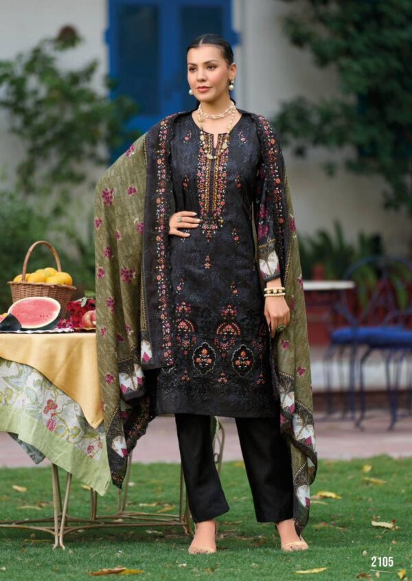 Shree Bin Saeed Lawn Collection Vol 21 Readymade Catalog Wholesale Collection - Image 7