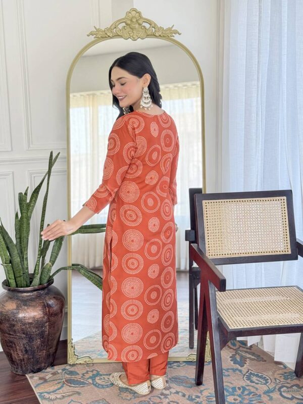 Wb 732 Rayon Fancy Neck Kurti Bottom With Dupatta Catalog Wholesale Collection - Image 2
