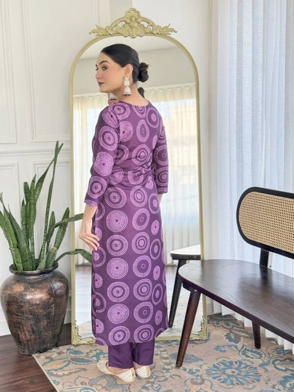 Wb 732 Rayon Fancy Neck Kurti Bottom With Dupatta Catalog Wholesale Collection - Image 5