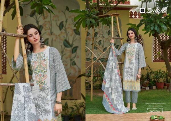 Zulfat Venisha Vol 2 Cotton Printed Dress Material Catalog Wholesale Collection - Image 6