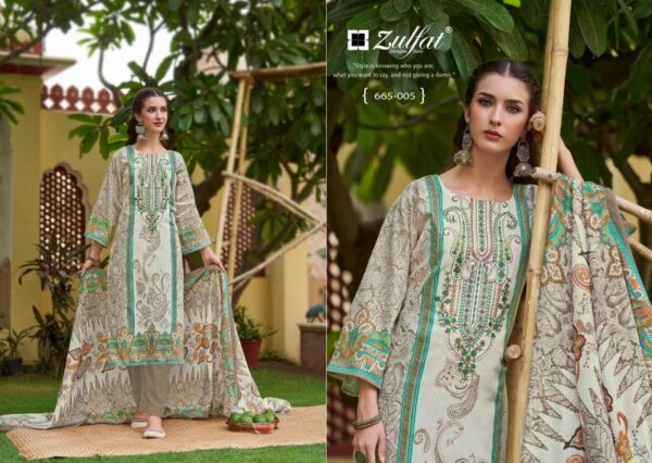 Zulfat Venisha Vol 2 Cotton Printed Dress Material Catalog Wholesale Collection - Image 8