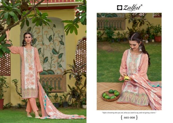 Zulfat Venisha Vol 2 Cotton Printed Dress Material Catalog Wholesale Collection - Image 9