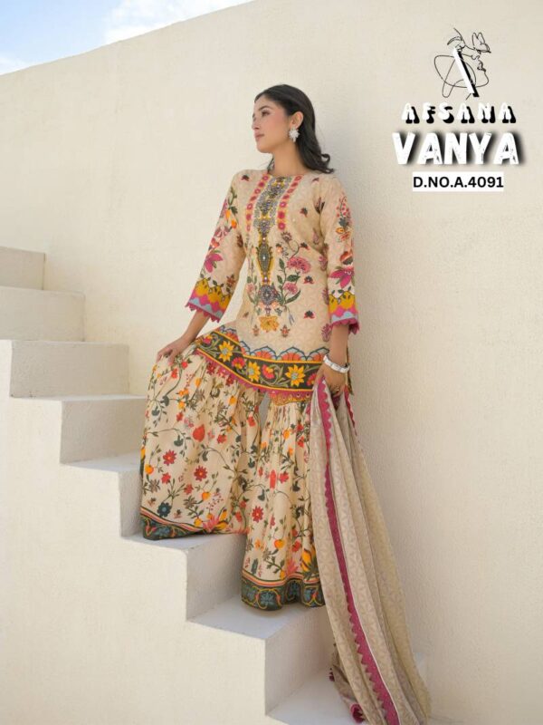 Afsana Vanya Digital Printed Readymade Suit Catalog Wholesale Collection