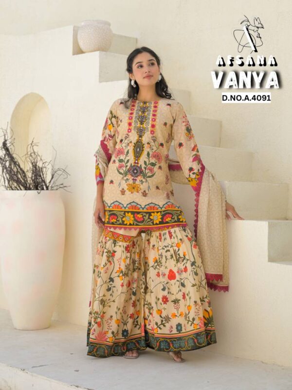 Afsana Vanya Digital Printed Readymade Suit Catalog Wholesale Collection - Image 3