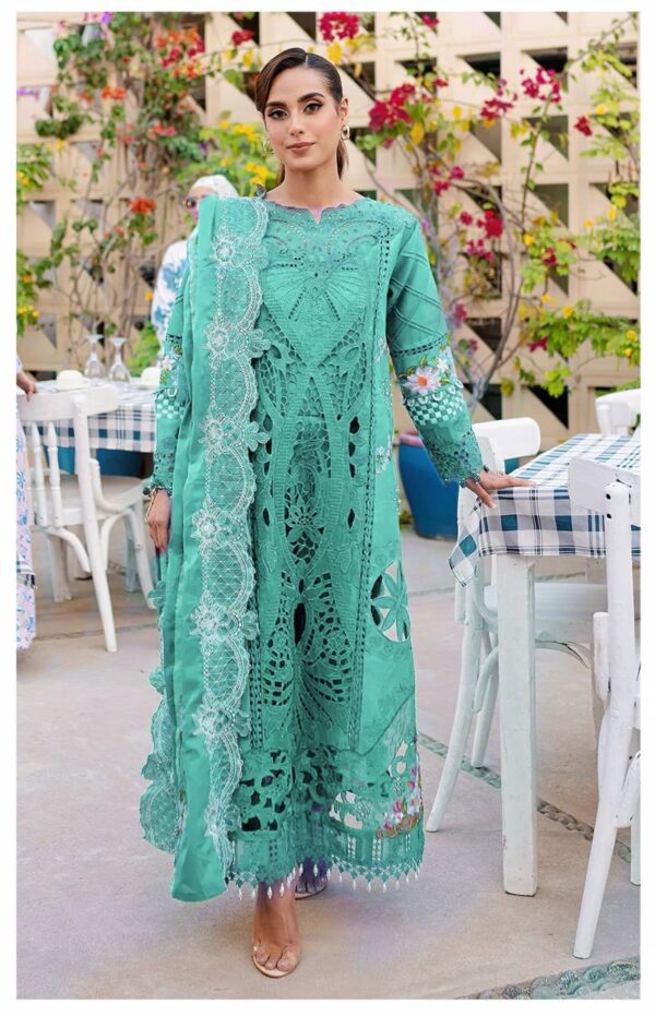 Alzohaib 1224 A And B Cambric Cotton Pakistani Salwar Suits Catalog Wholesale Collection