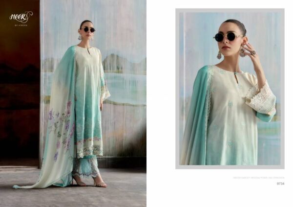 Kimora Heer Aashiqi Maslin Digital Printed Salwar Suits Catalog Wholesale Collection - Image 5
