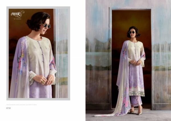 Kimora Heer Aashiqi Maslin Digital Printed Salwar Suits Catalog Wholesale Collection - Image 7