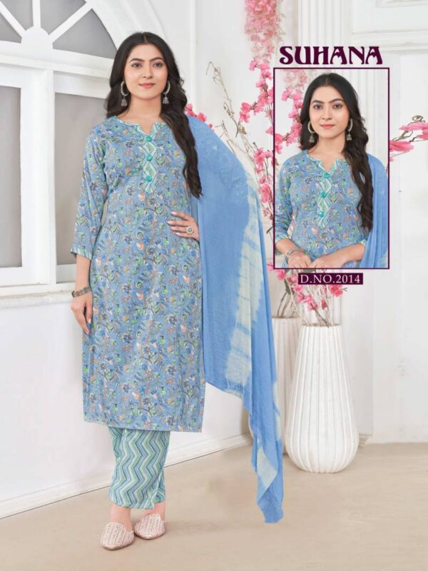 Ganesha Suhana Vol 2 Capsule Rayon Printed Readymade Dress Catalog Wholesale Collection - Image 8