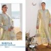 Shree Mariya B Luxury Lawn Collection Vol 2 Chiffon Dupatta Suit Catalog Wholesale Collection - Image 5