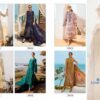 Shree Mariya B Luxury Lawn Collection Vol 2 Chiffon Dupatta Suit Catalog Wholesale Collection - Image 8