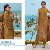 Shree Mariya B Luxury Lawn Collection Vol 2 Chiffon Dupatta Suit Catalog Wholesale Collection - Image 7